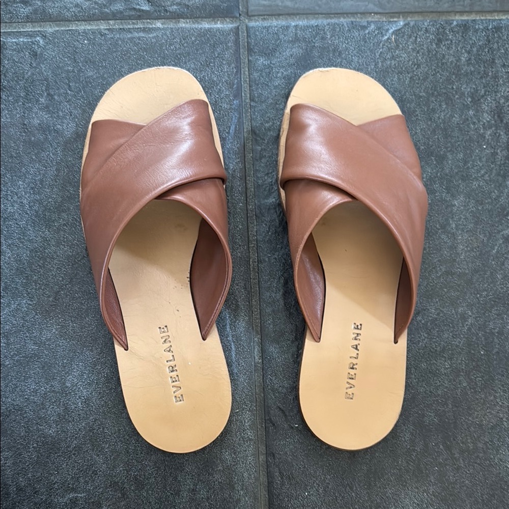 Everlane The Day Crossover Slide Sandals